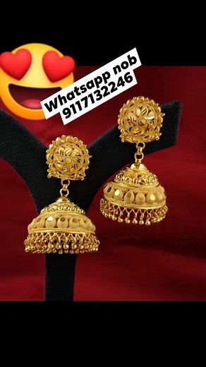 6.9K views · 79 reactions | New designs jhumka Booking fast ⏩ whatsapp nob 9117132246 #facebookreels #ziyacreation #Youtube | Ziya creations | Facebook