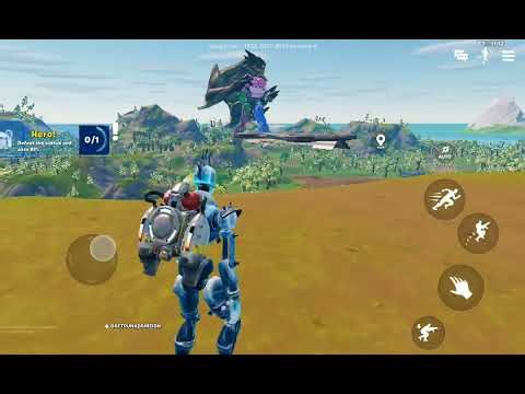 FORTNITE ROBOT VS MONSTER WHO WILL WIN THIS FIGHT?