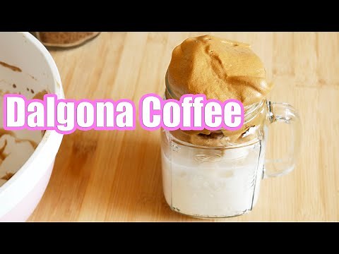 Recette du dalgona coffee FACILE !!