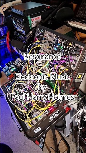 "Resonance" improvised electronic music, modular synth #modularsynth #electronicmusic #music #art