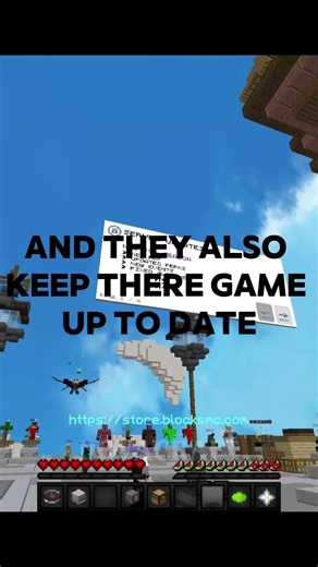 Best Cracked Minecraft Server? (Blocksmc) #minecraft #blocksmc #shorts