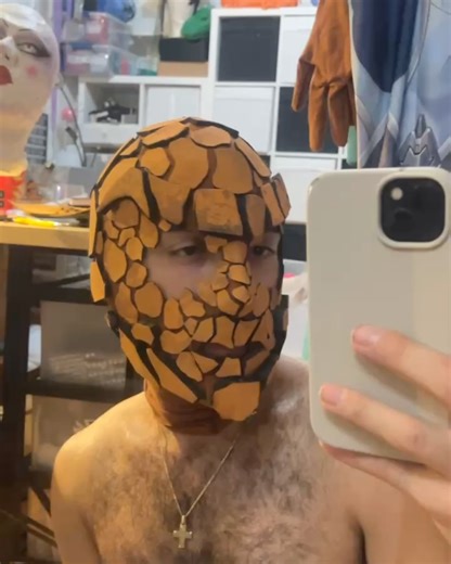 🔮PYTHIA🔮 on Instagram: "Here’s the Thing… or the process rather!🧱💪 I’m SO bad at documenting my creation process (I always get swallowed by deadlines and chaos😅), but I’m really trying to get better because there’s a lot of exciting projects coming soon and I want to take you all behind the scenes a lot more. 👀 So… consider this a very unplanned, chaotic attempt at a mini step-by-step (plus a few thirst traps, for your enjoyment 😏). The Process: 1️⃣ Sketched & designed my own take on The 