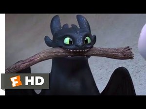 How to Train Your Dragon 3 - Toothless Flirts | Fandango Family