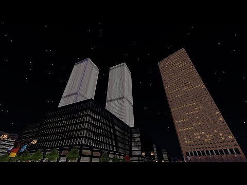 The World Trade Center in Minecraft - A Christmas Tour