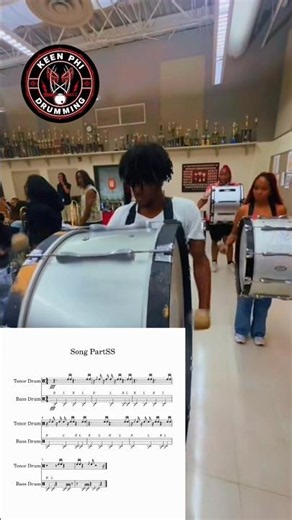 “Song PartSS” - Bass/Tenor Drum Beat by Keen Phi Drumming
