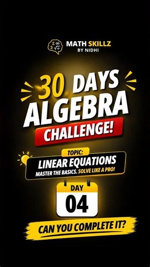 😳 Algebra Tricks to Solve Linear Equations Fast - Math tricks #shorts