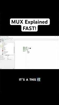 Learn Multiplexers Fast in Logisim ⚡ Digital Logic Basics