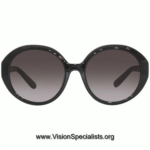 Salvatore Ferragamo SF1067S 001 Sunglasses Womens Black Grey Gradient 5718140 Black GoldLogo Grey G