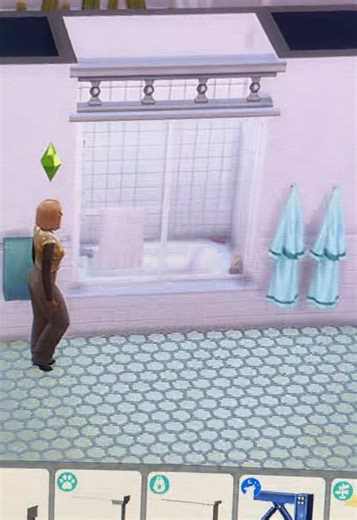 Replying to @Nyxx these are the best base game solutions to cover this space - but let’s be real… upper half walls would just be so 😚🤌✨ #sims4build #thesims4
