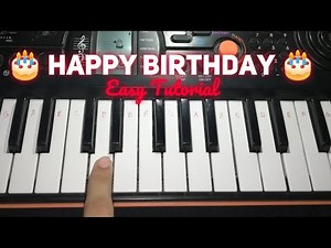 Happy Birthday to you | Easy Casio Tutorial | OneFingerCasio