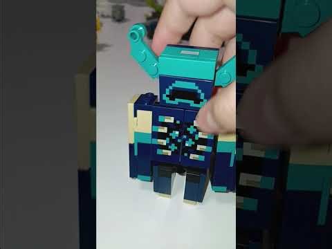 How to build lego minecraft warden