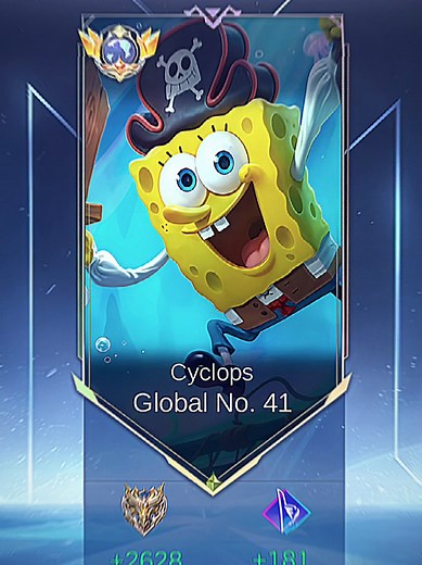 SpongeBob viral 30 menit melawan global 1 amon hadi eren mikasa naruto Kirito oky? #CapCut #fyp #mlbb #mlbbidcreator #mlbb