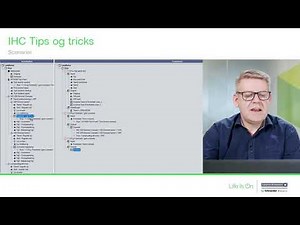 Lav intelligent IHC®-programmering med Scenarier | Schneider Electric