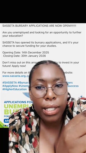 Bursaries that are open for 2026, please share this 💚🔌👇 | SETA Learnerships SA
