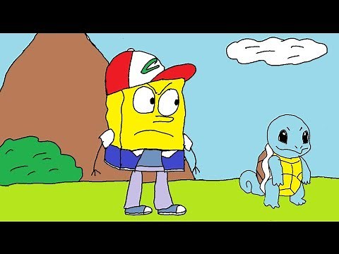 Spongebob vs Patrick: POKEMON BATTLE