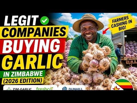 10 Companies Buying Garlic From Zimbabwean Farmers (2026 Edition) – Farmers Cashing In Big!