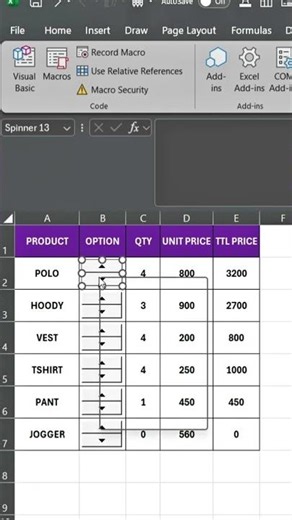 Master Excel Spinner Button | Control Cell Values Like a Pro!