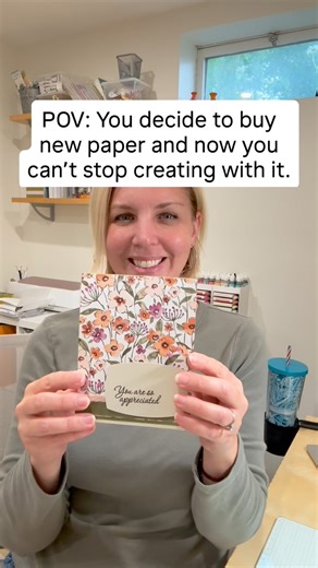 Handmade Cards & Paper Crafts 💛 Lori de Groot | Have you seen the ‘Floral Charm’ DSP from Stampin’ Up!? All the different floral patterns are so lovely and paired with the rich regal... | Instagram