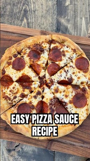 Easy Pizza Sauce Recipe