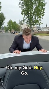 285K views · 1.1K reactions | Runaway bride dives into strangers convertible to escape frantic groom!  | Jamie and Blake | Facebook