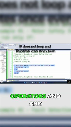 Clean Code: IF-ELSE for PLC Motor Interlocks