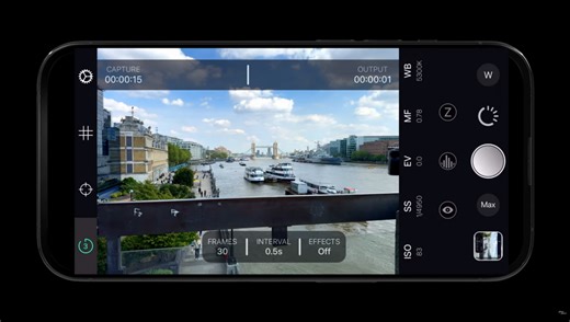 New iPhone App for Amazing Time-lapses in 4K