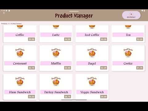 Small Vendor POS — How to Add Products & Categories (After Setup) — Small Vendor POS Tutorial