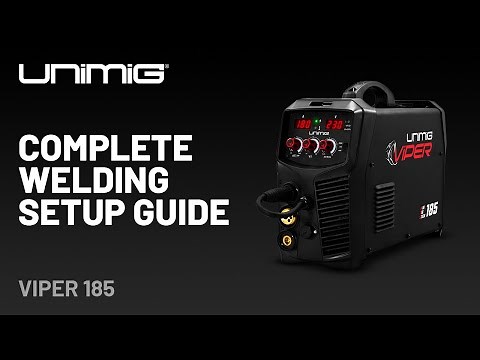 VIPER 185 - Complete Welding Setup Guide