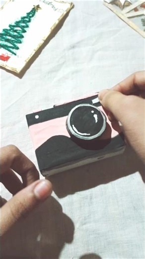 diy camera photo stand for new year gift #diy #easycrafts #trendingshorts #@artgallery0.3