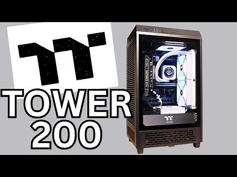 The Tower 200 Mini-ITX PC CASE - Teardown and Overview - Thermaltakes newest tower series case