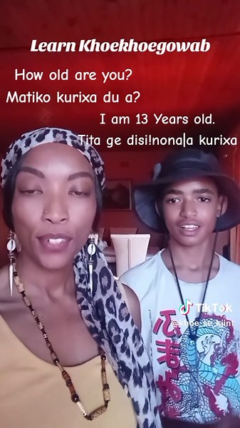 Learn Khoekhoegowab: Asking Age in Indigenous Language