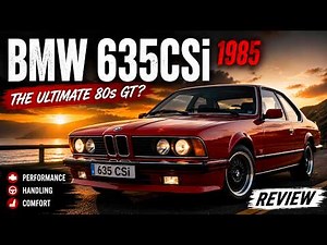 1985 BMW 635CSI Review - Garage Tour