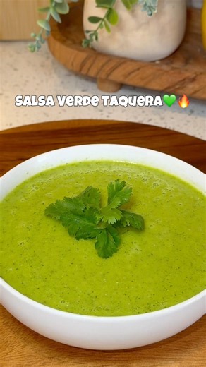 La MEJOR receta de Salsa Verde para TACOS 💚🌶️ #shorts