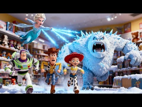 ⭐ Toy Story 5: Woody, Buzz Lightyear & Jessie Defeat The Insane Elsa And Help Her Fix Her Mistakes