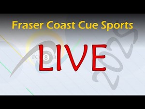 Fraser Coast Cue Sports - 2025 - Easter Comp Day 1