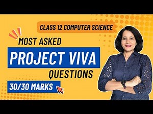 PROJECT VIVA Questions | Practical Exam | Class 12 Computer Science | ENGLISH