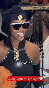 Wally Seck with Aïda Ndakha Ndiaye at Vogue #layelechef #wallyseck