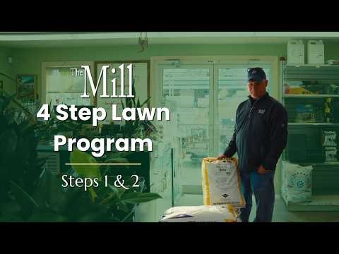 The Mill's 4-Step Lawn Program | Steps 1 and 2: Pre-Emergent and Fertilizer for Maryland Lawns