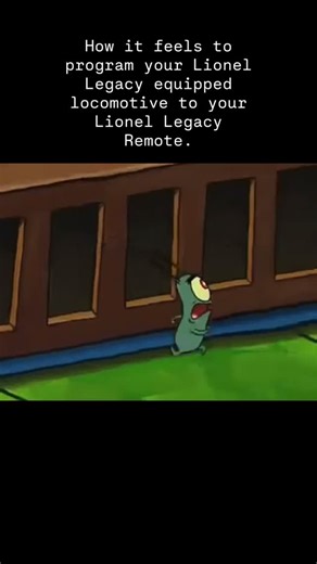 Michael Kirsch on Instagram: "How to program your Lionel Legacy locomotive step on 😂. #railfanmemes #modeltrainmemes #lioneltrains #lionelogauge #ogauge #ogaugetrains #modeltrains #trains #railroads"