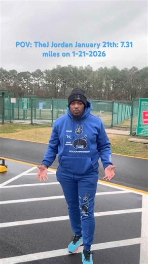 POV: TheJ Jordan January 21st: 7.31 miles on 1-21-2026 #shorts #pov #viralshorts #youtubeshorts #fyp
