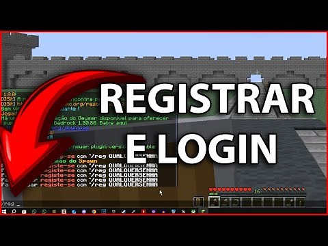 HOW TO REGISTER AND LOG IN TO ALL MINECRAFT, Bedrock and Java SERVERS