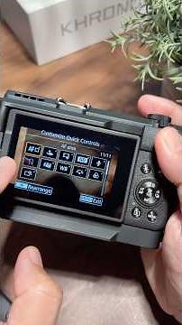 Customize Canon Quick Menu #BigCamera #CanonThailand