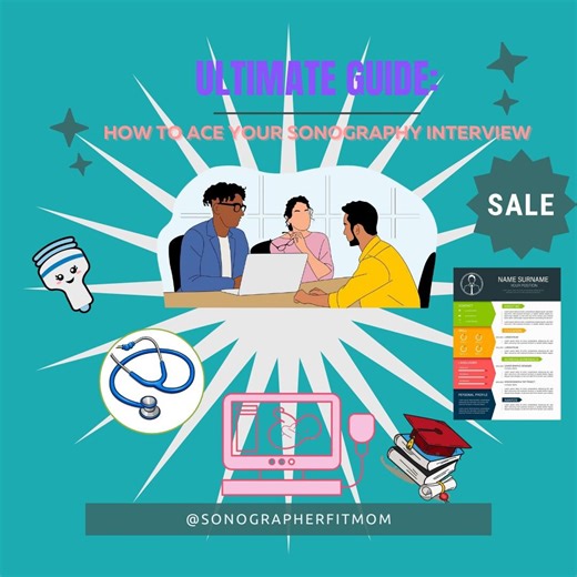 Ace Your Sonography Interview! - Etsy