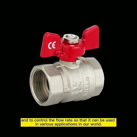 Description, structure and working principle of ball valve