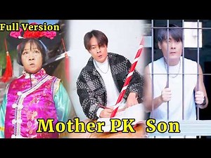 Mother VS Son：son uses eight traps to stop his mother and successfully enters the internet cafe.