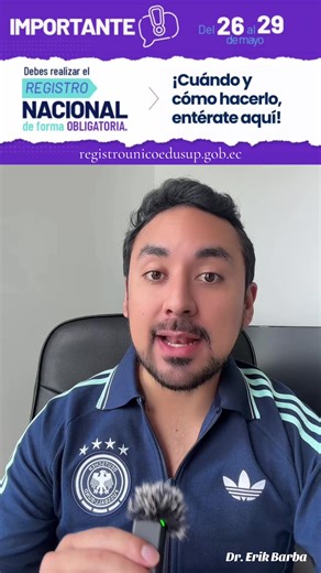 MAYO 🗓️ mes del #RegistroNacional 2026 ✅ 0984970373 te ayudamos con tu #ingresoalaU 💪🏼