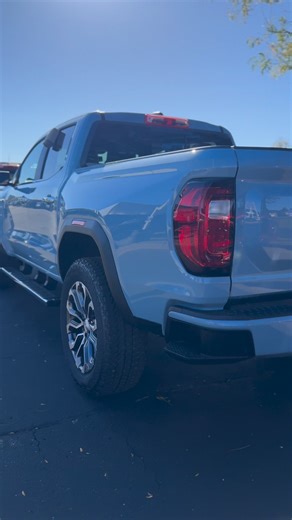 Check it out! Our first 2026 GMC Canyon Denali in Glacier Metallic! #twincitiesbuickgmcdealers #GMC #canyon #denali #Minnesota #glacier #StPaul #minneapolis #twincities #PREMIUM #experience #blue #fall GMC | White Bear Lake Superstore