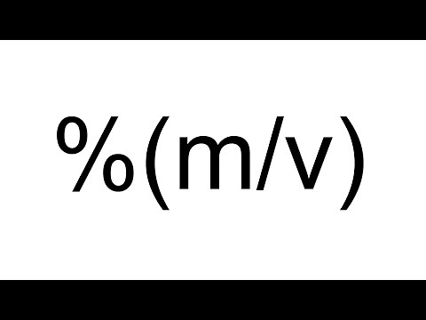 MASS-VOLUME PERCENTAGE | Basic Chemistry