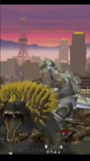 🌇Anguirus VS Mechagodzilla