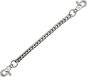 Double Ended Collar Backup Clip for Dog Harnesses, Safety Clip for Prong Collar with Gentle Nylon Webbing for Light Dog